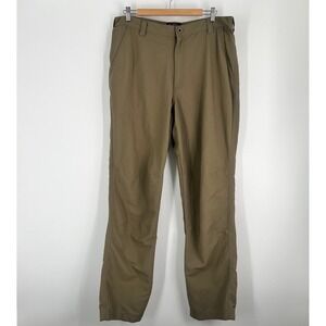 RailRiders Mens Size 36 Nylon‎ Hiking Pants Khaki Brown Straight Leg